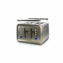 4-Skivor Borstat Stål 1960W LCD-skärm & 3 Funktioner