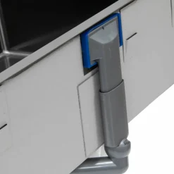 SOLID med clips PVD Gun Metal