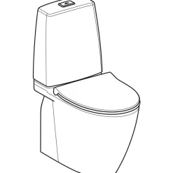 Spira Art 6250 Turboflush med WC-Lim