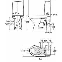 Spira 6262 Rimfree med Mjuksits för Limning