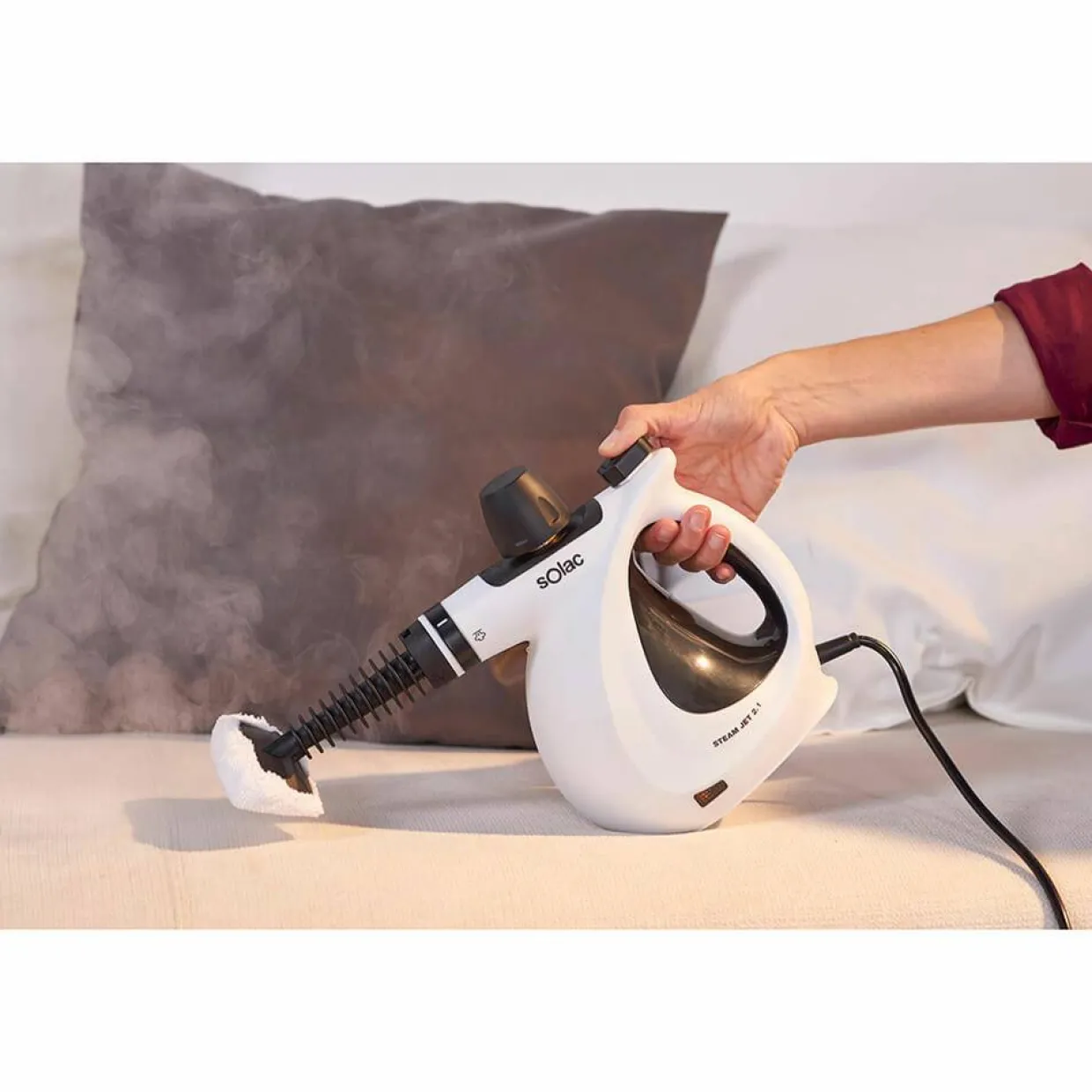 Steam Jet 2.1 Professionell Rengöring 9 Tillbehör 3 Bar 1050W