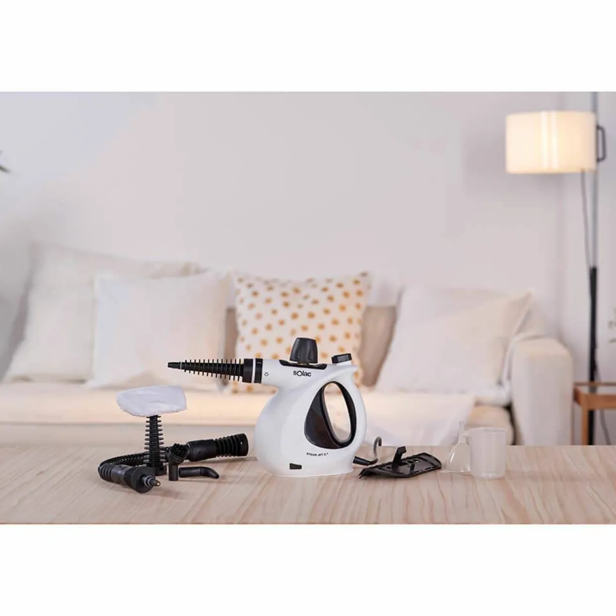 Steam Jet 2.1 Professionell Rengöring 9 Tillbehör 3 Bar 1050W