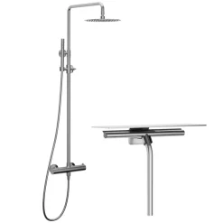 Steel Pleasure 2 med Duschskrapa