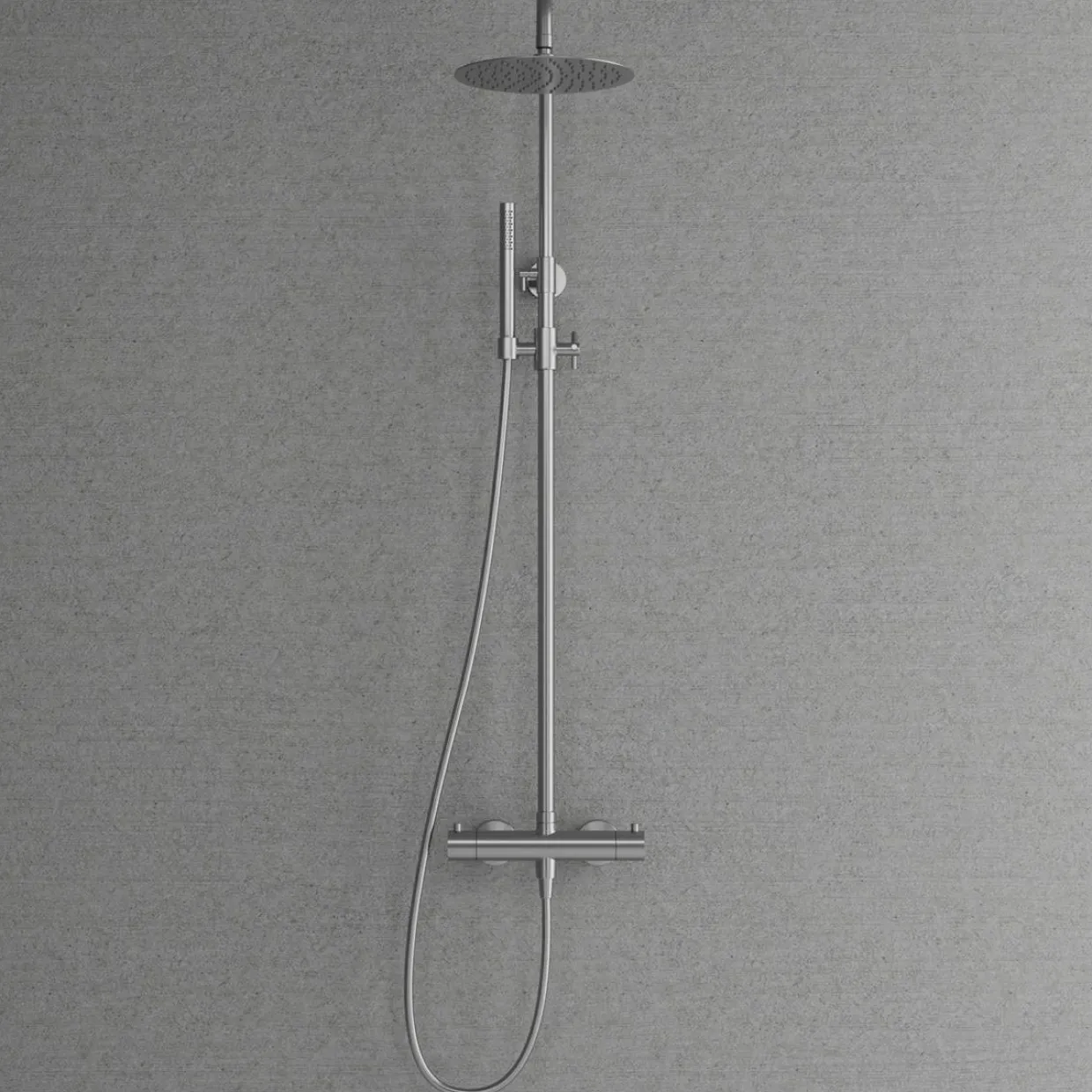 Steel Pleasure 2 med Handdukstork och Accessoarer