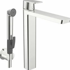 Stela 4802F Hög med Bidetta Handdusch