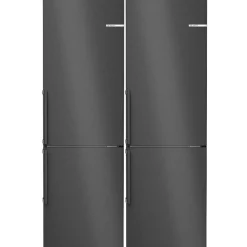 2 st KGN36VXCT Serie 4 186cm Otroligt Tyst Energiklass C