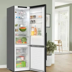 2 st KGN39VXCT Serie 4 203cm Rostfri med VitaFresh och NoFrost