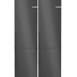 2 st KGN39VXCT Serie 4 203cm Rostfri med VitaFresh och NoFrost