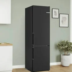 2 st KGN39VXCT Serie 4 203cm Rostfri med VitaFresh och NoFrost