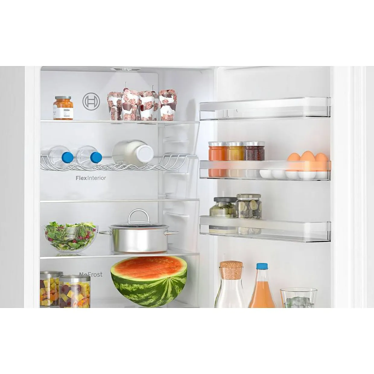 2 st KGN397WCT Serie 4 Vit NoFrost och VitaFresh