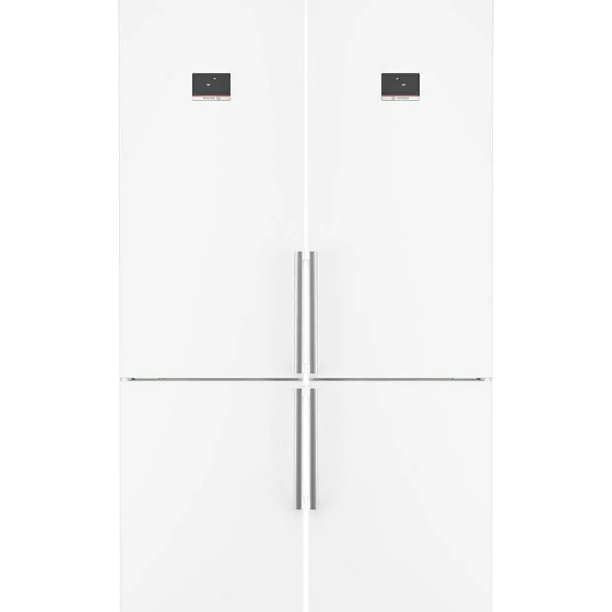 2 st KGN397WCT Serie 4 Vit NoFrost och VitaFresh