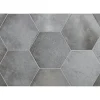Story grey shadow hexagon 17,5x20 cm