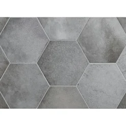 Story grey shadow hexagon 17,5x20 cm