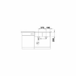 Subline 350/350 Silgranit Infino