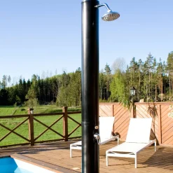 Sunny 40 Split Soluppvärmd Trädgårdsdusch med Takdusch