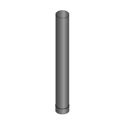 Svart 1,0 m