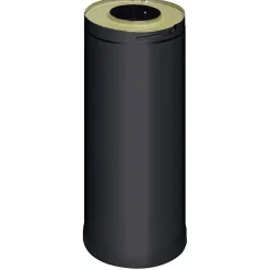 Svart 500 mm för Stålskorsten