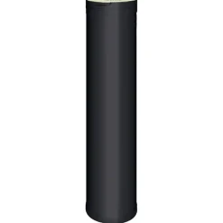 Svart 1000 mm för Stålskorsten
