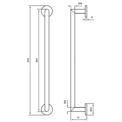 TA212 600 mm