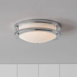 Täby LED Badrumslampa Tak Krom