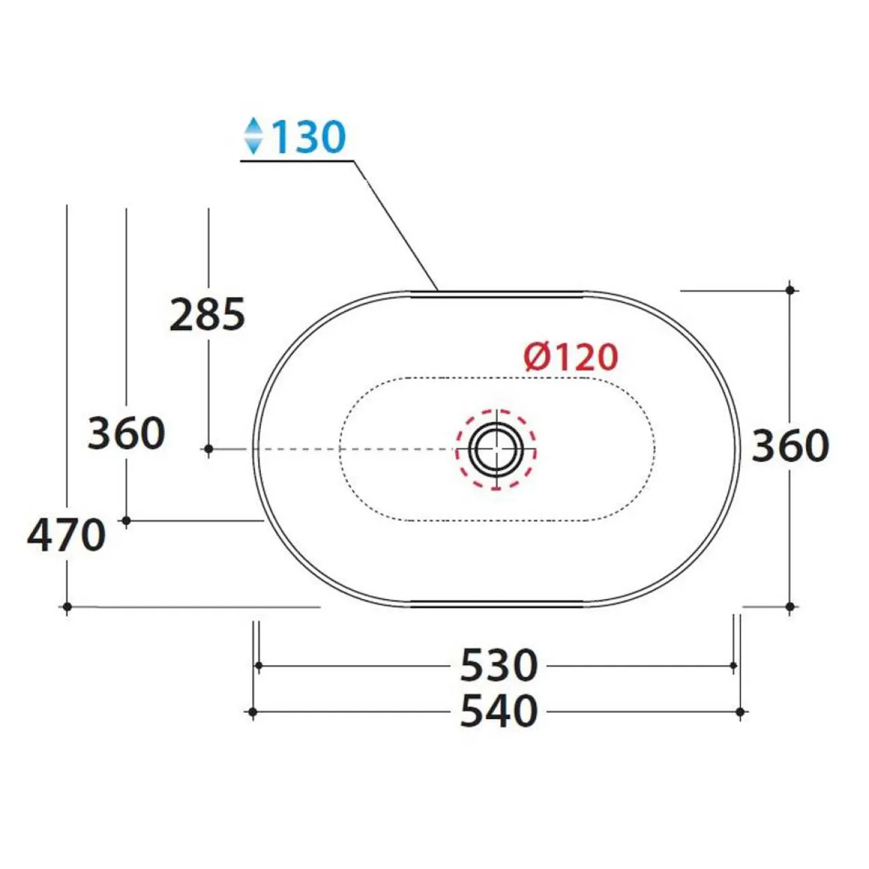 T-EDGE 540 mm
