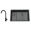 Titan 73 KHX Nickel med Köksblandare Steel Equip Shadow