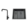 Titan 53 KHX Nickel med Köksblandare Steel Mood Shadow
