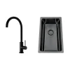 Titan 230 X med Köksblandare Steel Equip Shadow