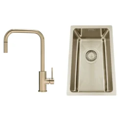 Titan 230 X med Köksblandare Steel Accent Square D
