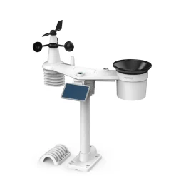 Trådlös W850 Svart Termometer med Wifi & 10 Dagars Prognos