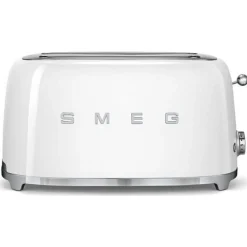 TSF02WHEU Vit 50-tals Retro Design med Extra Breda Fack