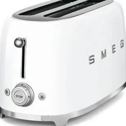 TSF02WHEU Vit 50-tals Retro Design med Extra Breda Fack
