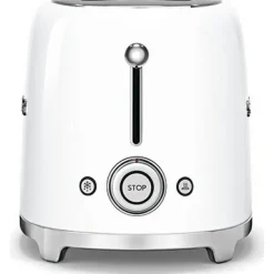 TSF02WHEU Vit 50-tals Retro Design med Extra Breda Fack