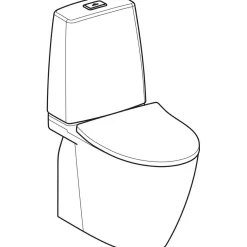 Vinta Art Rimfree Turboflush med WC-Lim