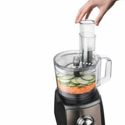1200W med Skål, Mixer & Juicepress