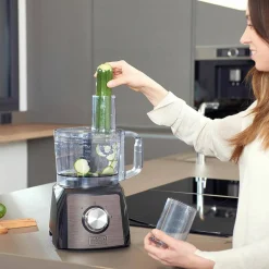 1200W med Skål, Mixer & Juicepress