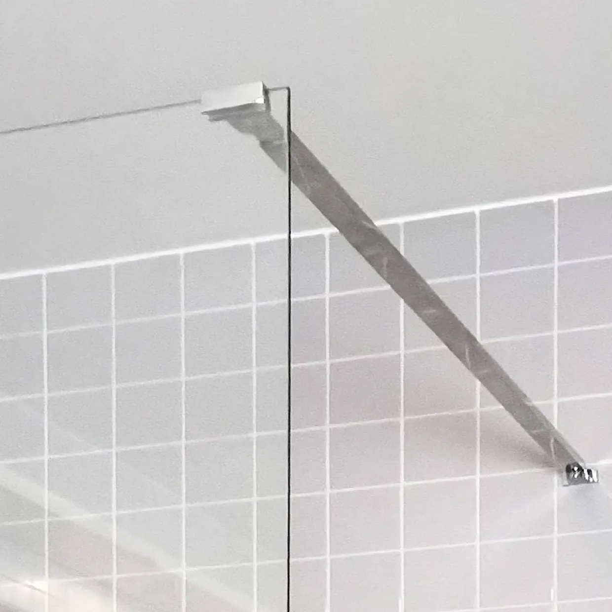 Wall Delvis Frostat Glas