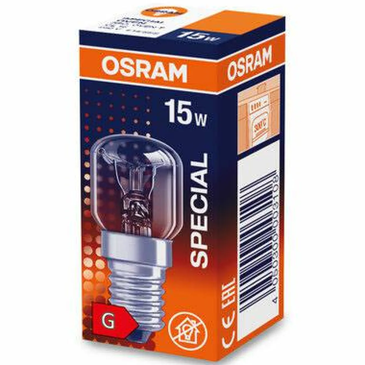 15W E14 Klar 300gr
