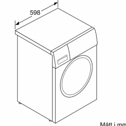 WG44G2FWDN iQ500 Vit med Doseringsystem