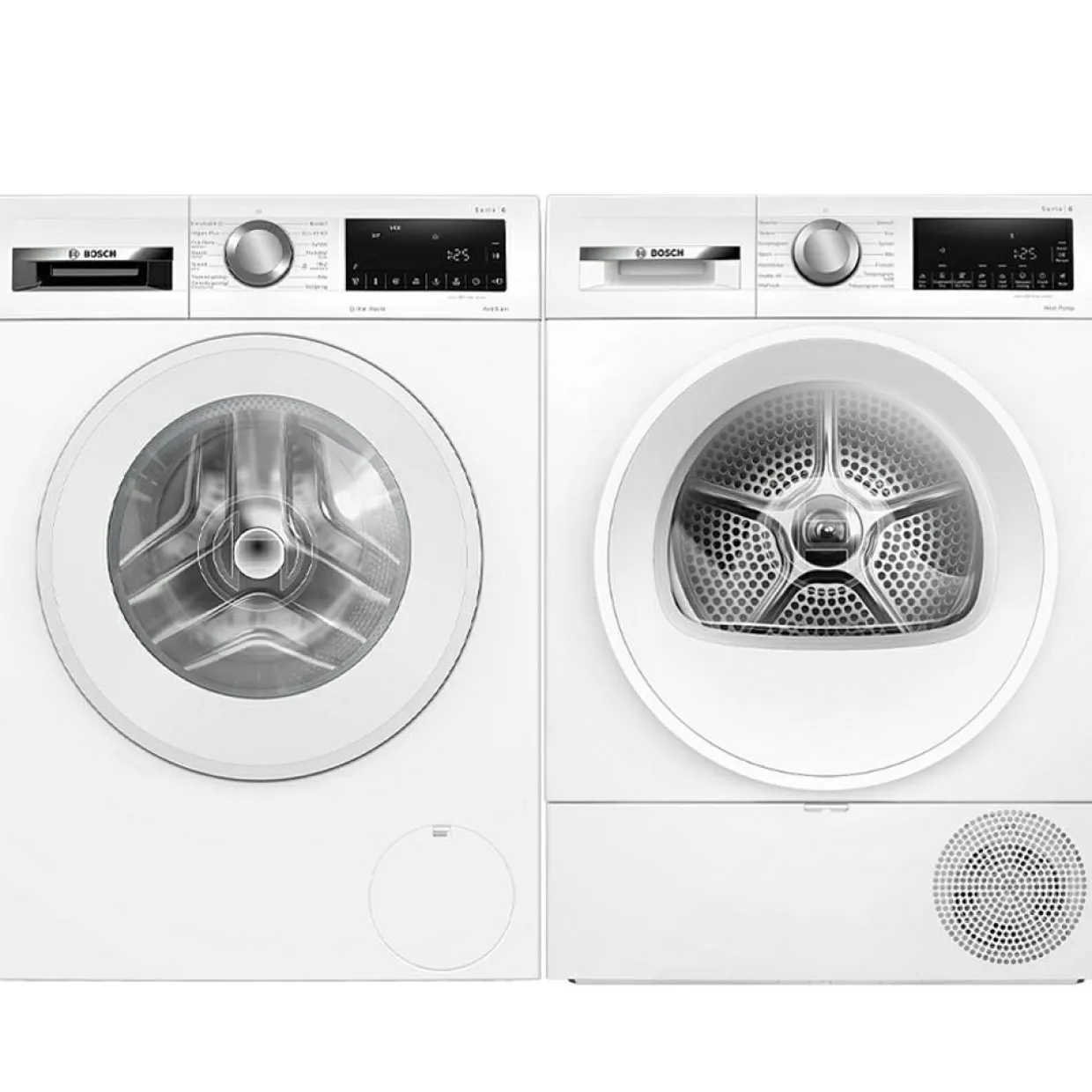 WGG244ZMSN + WQG2420ASN Serie 6 Energisnål