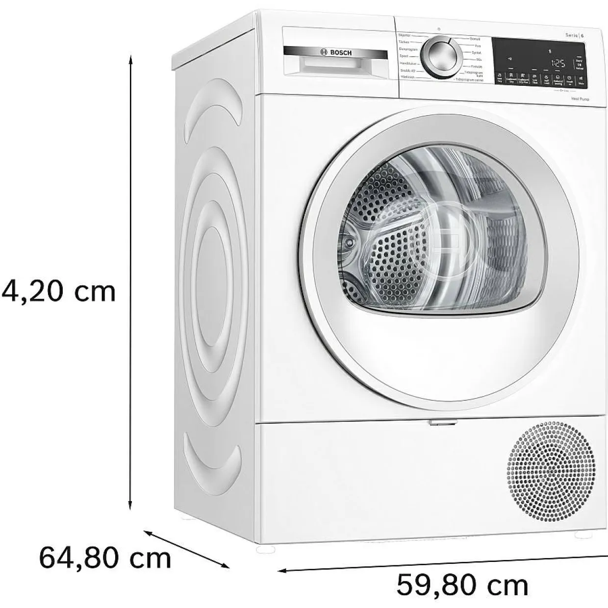 WGG244ZMSN + WQG2420ASN Serie 6 Energisnål