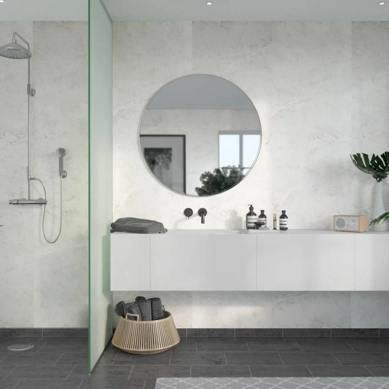 White Marble 2273-M00 S