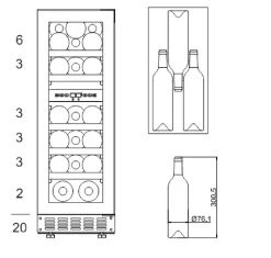 WineCave 780 30D WCD30S-780