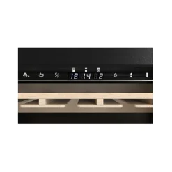 Winemex 145 Svart LED-Belysning 145 Flaskor 3 Zoner