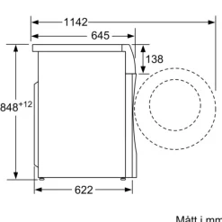 WN54C2A0DN iQ700 10.5/6 kg