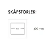 Zirkon 340 Rostfri Enkel med Korgventil & Vattenlås