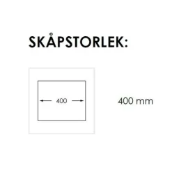 Zirkon 340 Rostfri Enkel med Korgventil & Vattenlås
